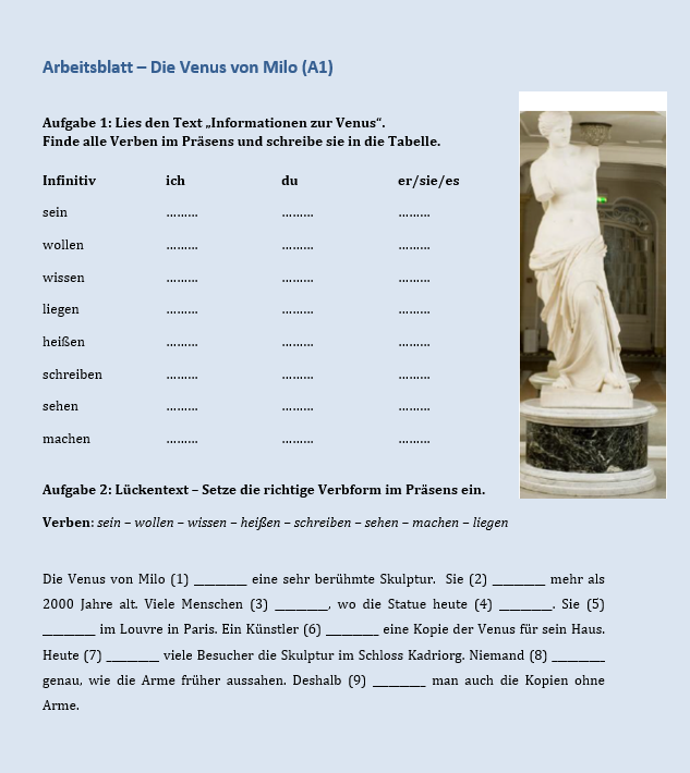 Arbeitsblatt Gin B1